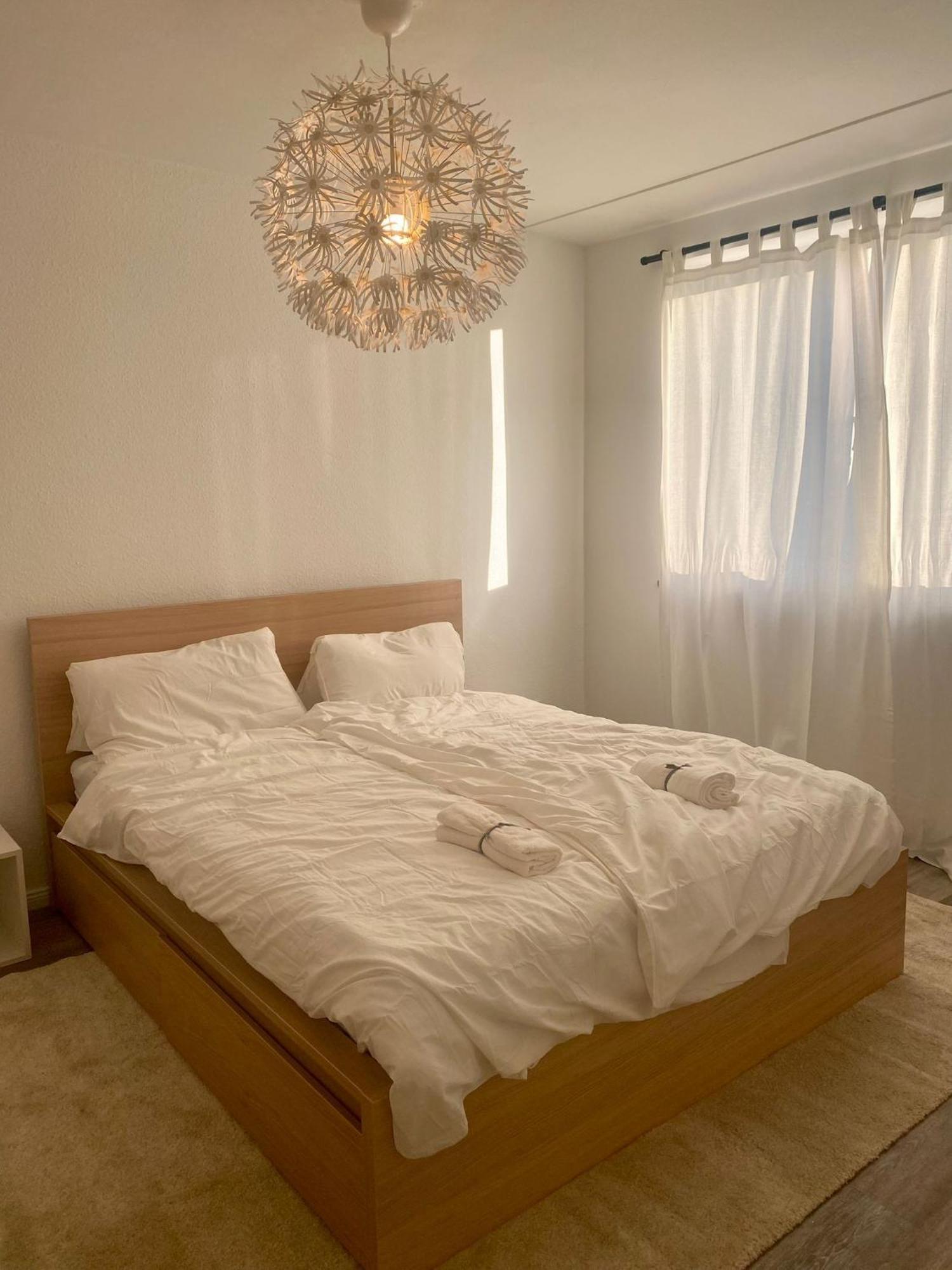 Zentrales Neues Apartment Hamburg-Harburg Buitenkant foto